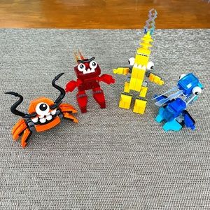 4 Lego Mixels Sets